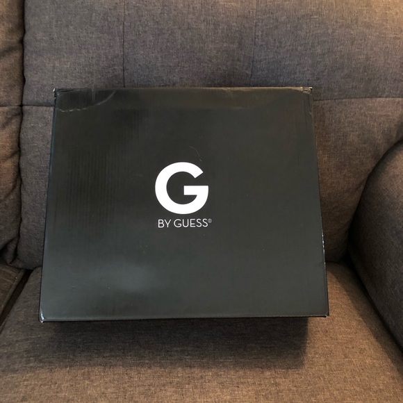 NIB G by Guess Black Sparkly Texture Boots 10 - Picture 9 of 11